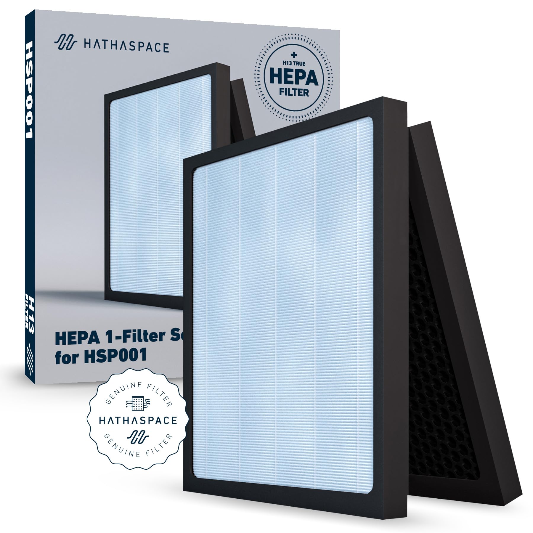 HATHASPACE Air Purifier HEPA Filter Replacement