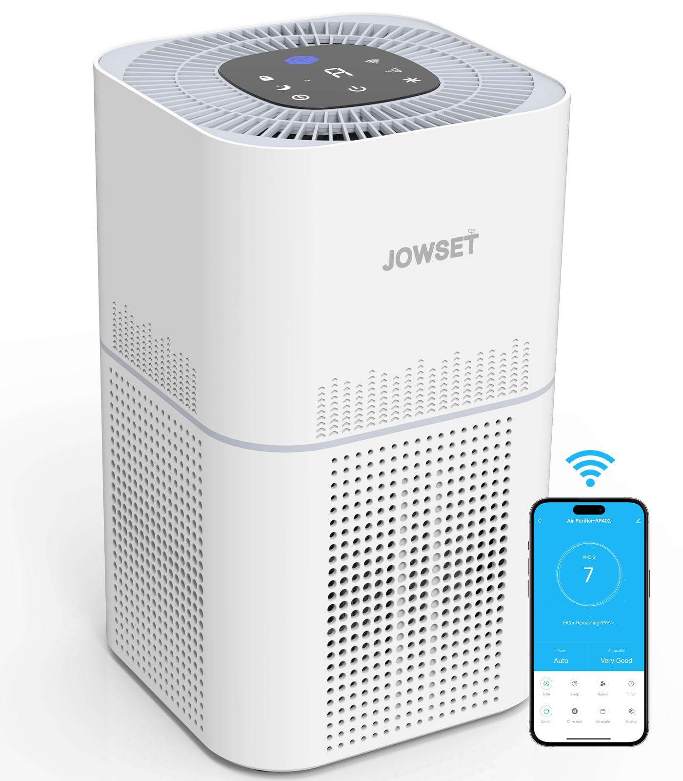 JOWSET Smart Wi-Fi Air Purifier