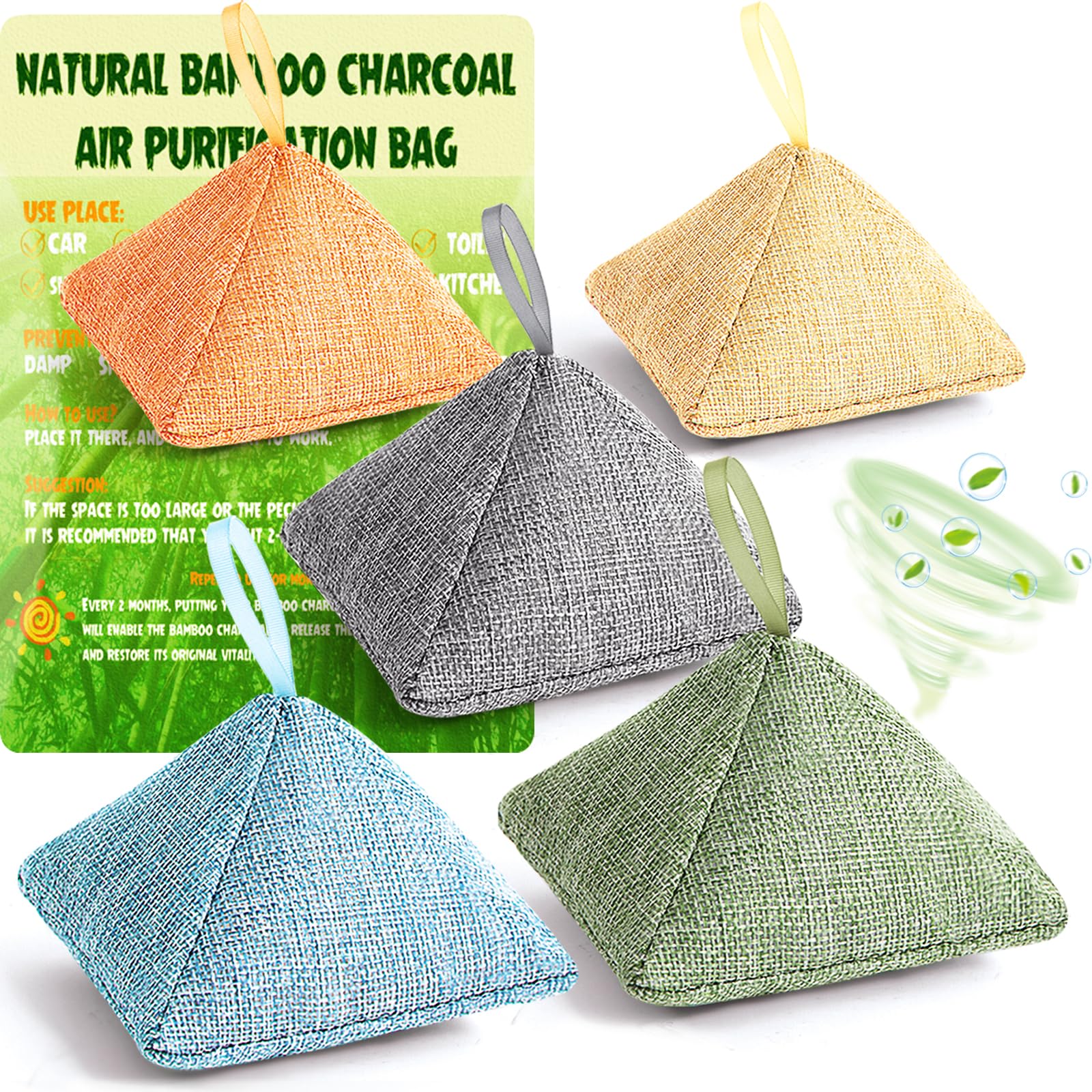 Mayunuo Activated Charcoal Bags Odor Absorber
