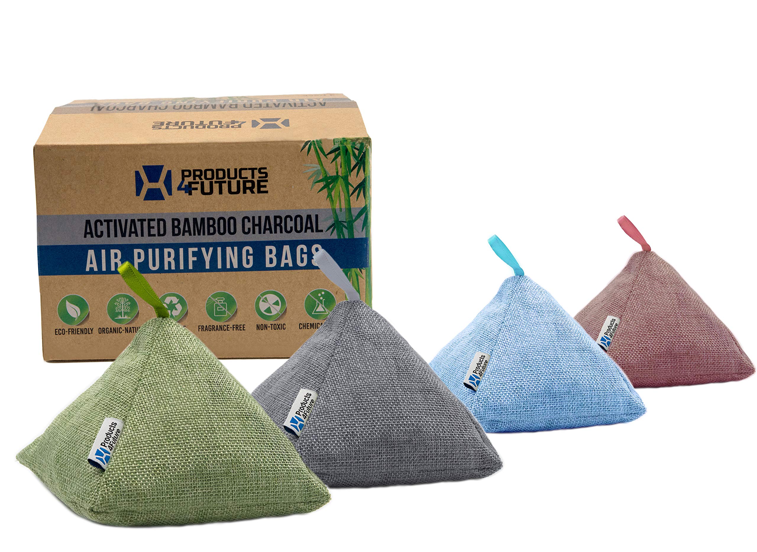 Products4Future Bamboo Charcoal Air Purifying Bags