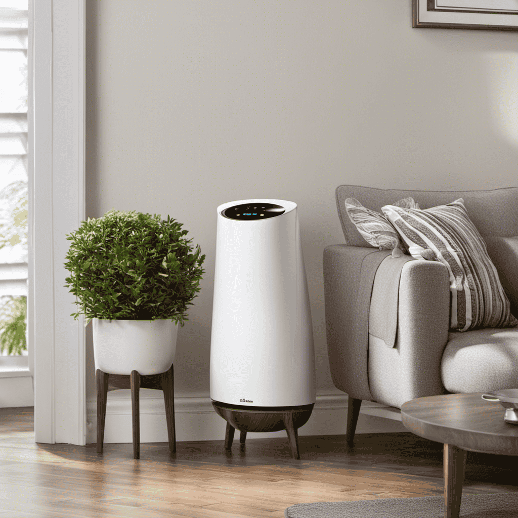 An image showcasing a step-by-step guide to opening the Slant Fin Hepa Clear Air Purifier