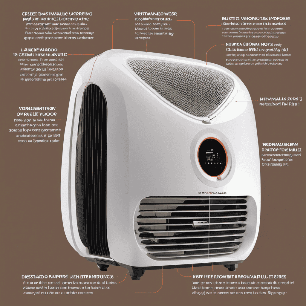 An image showcasing the step-by-step process of dismantling a Vornado 184-12 Whole Room Air Purifier for cleaning