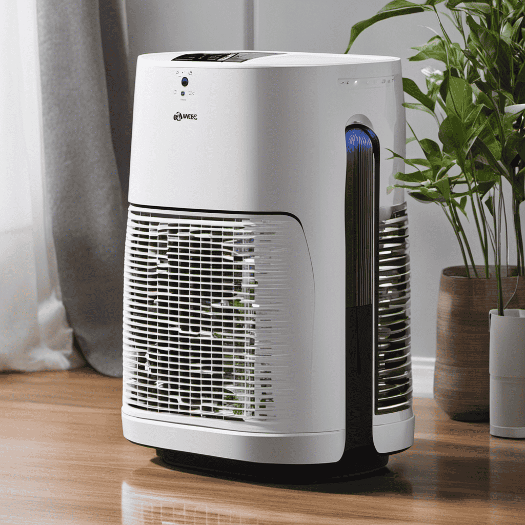 An image showcasing the step-by-step cleaning process of the New Age Living Air Purifier
