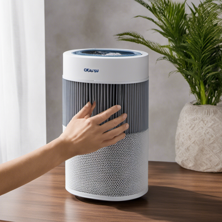 How to Clean Okaysou Air Purifier Filter Aero Guardians