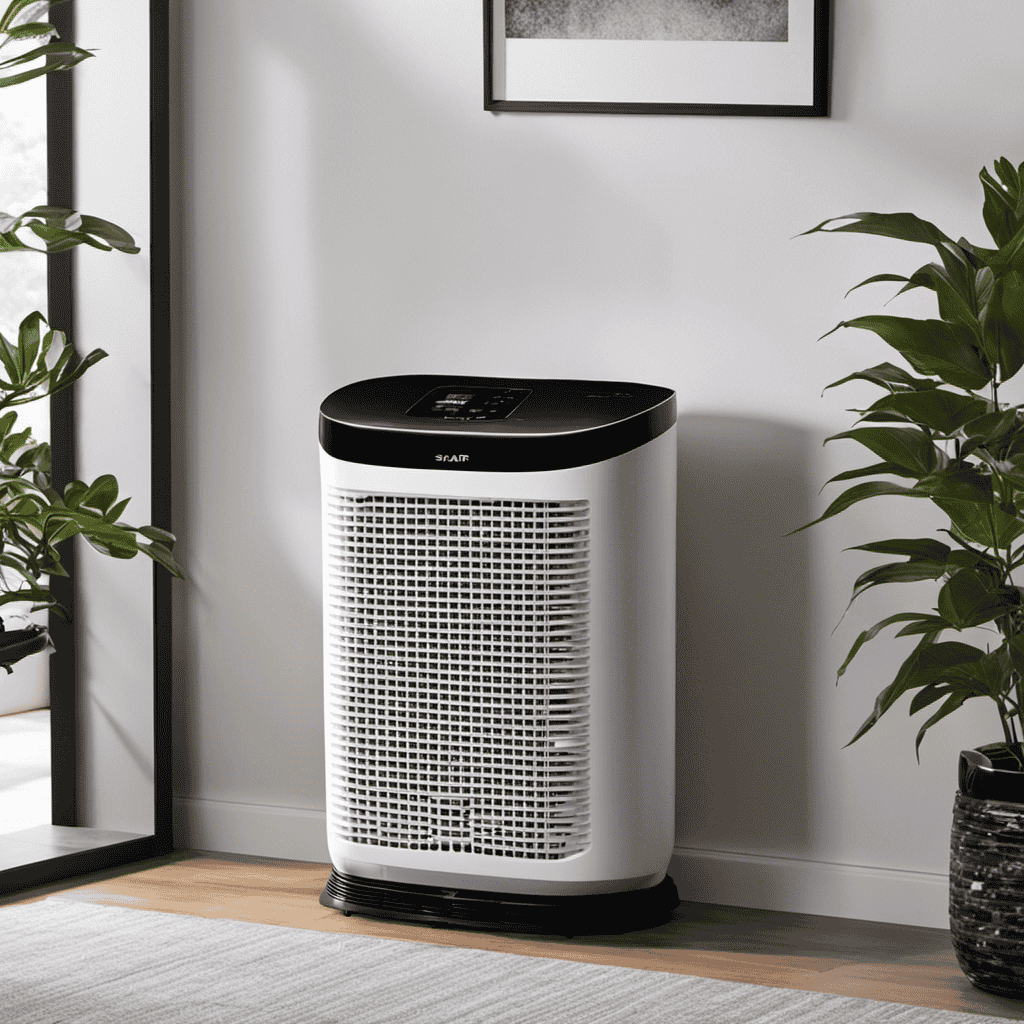 An image showcasing a step-by-step guide to cleaning the Sharp Air Purifier