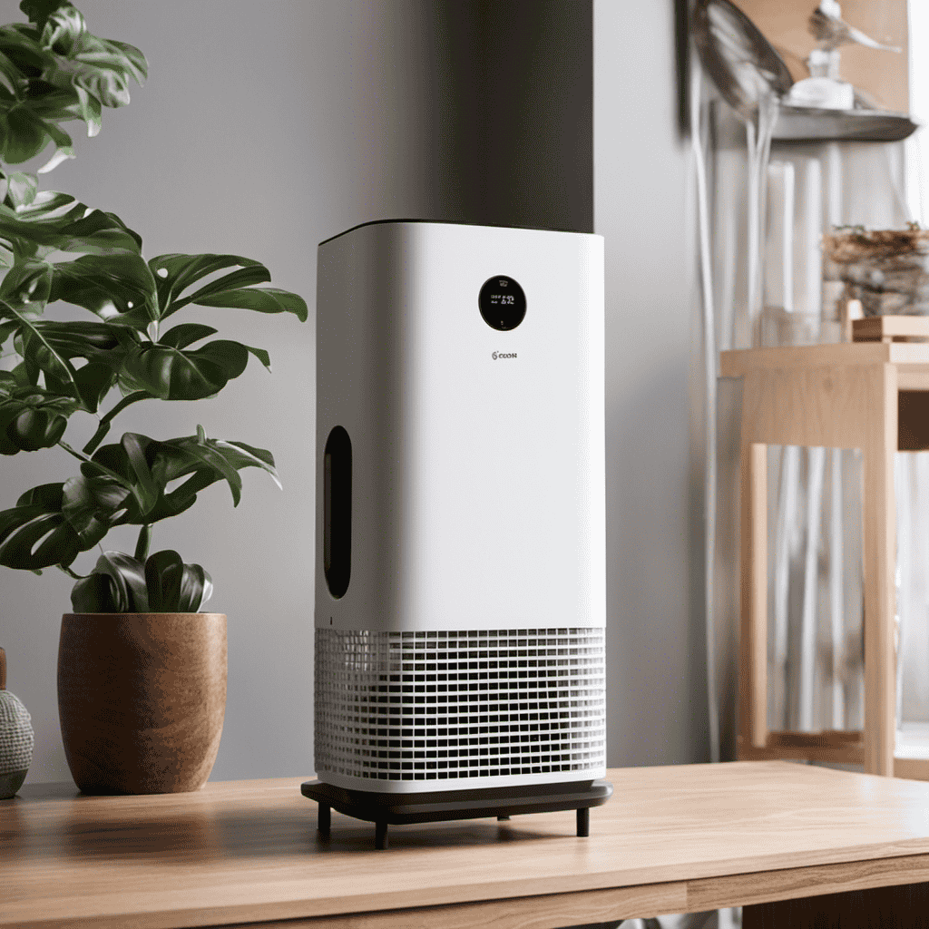 An image showcasing a step-by-step guide to making an air purifier at home