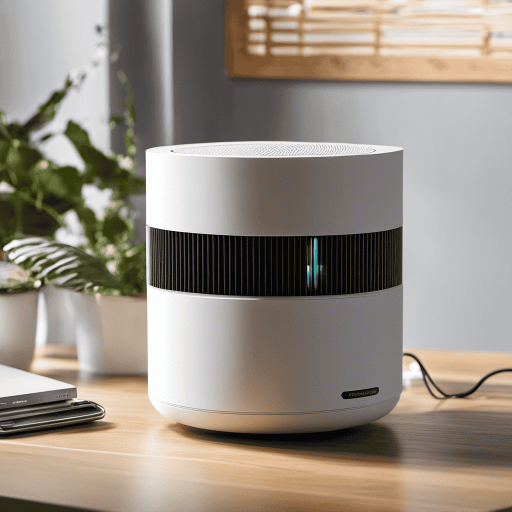An image showcasing a step-by-step guide to making a personal air purifier