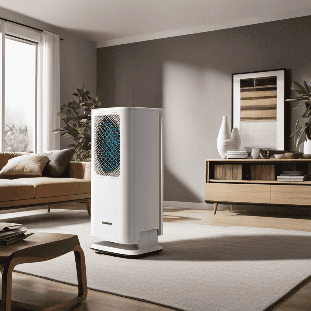 An image showcasing a step-by-step guide to making a wholehouse air purifier