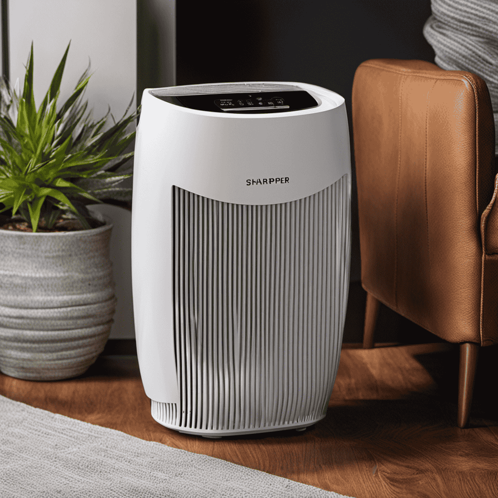 An image showcasing a step-by-step guide on opening the Sharper Image Ionic Breeze Air Purifier