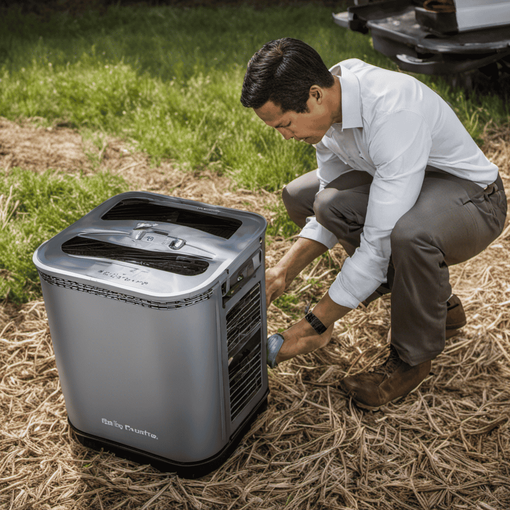 An image capturing the process of recycling an air purifier in Lafayette, Louisiana