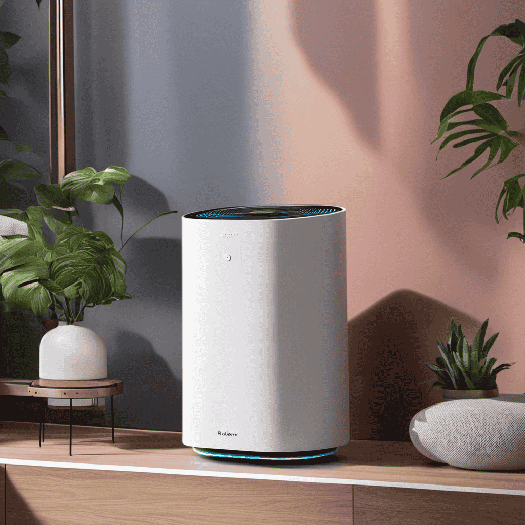 An image showcasing a step-by-step guide on setting up Rainbow as an air purifier