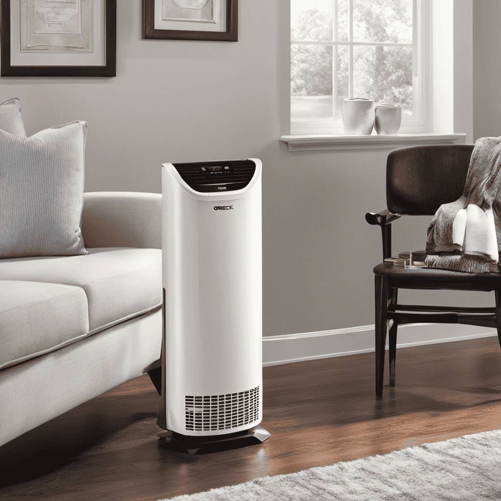 An image showcasing the step-by-step cleaning process for the Oreck XL Air Purifier