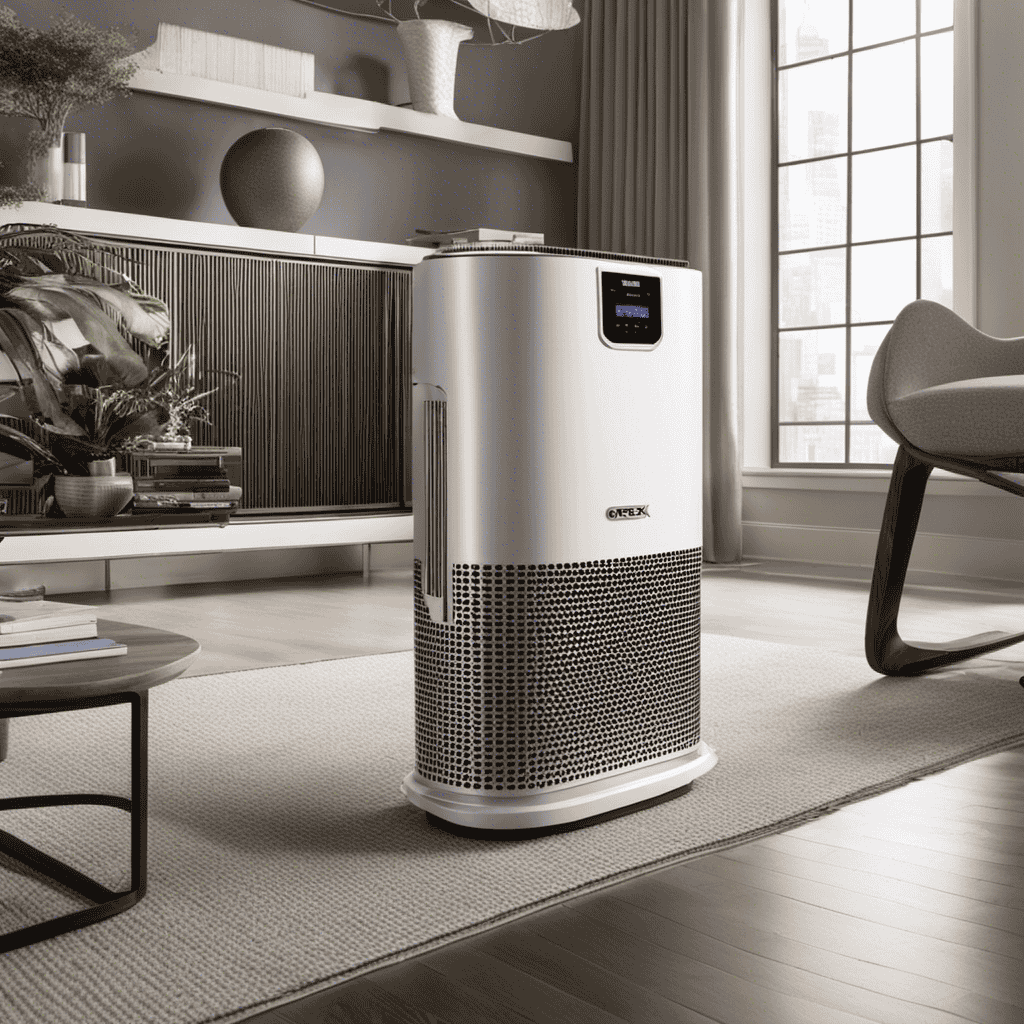 An image showcasing the Oreck XL Air Purifier's Truman Cell, capturing its innovative design and functionality