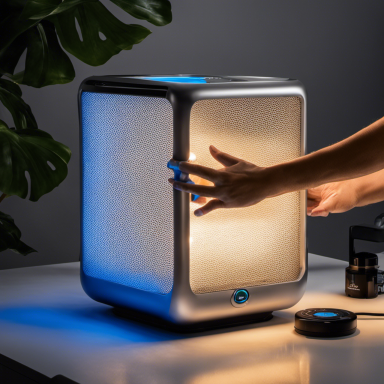 Silveronyx Air Purifier Model 8541832765 How to Replace the Uv Light