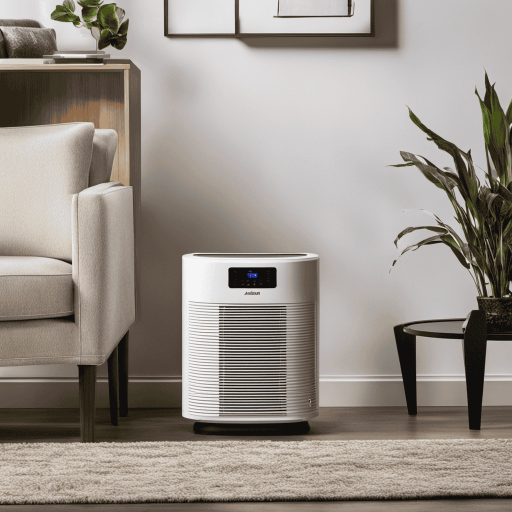 An image that showcases various air purifiers side by side, highlighting their sleek designs, advanced filtration systems, and intuitive controls