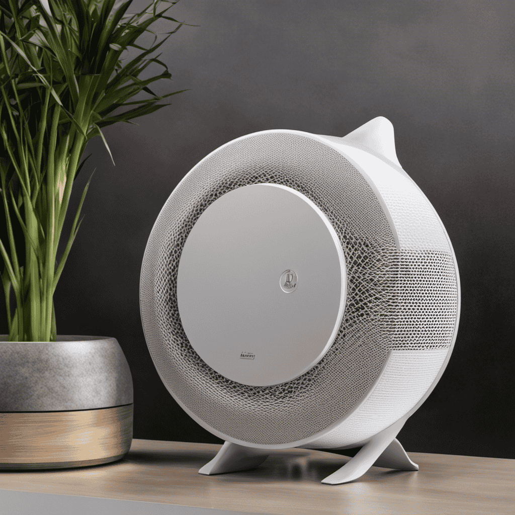An image showcasing the inner workings of the Rabbit Minusa2 Air Purifier, revealing its filters composed of multiple layers