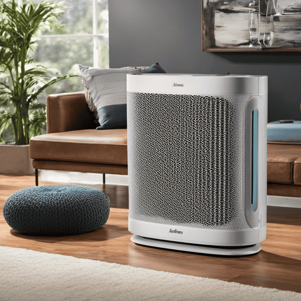 An image showcasing a Holmes Air Purifier, highlighting a variety of high-quality filters available for purchase