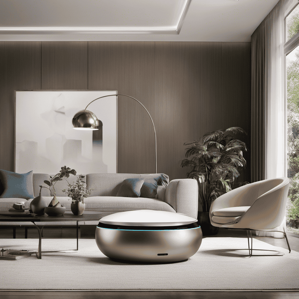 An image showcasing an elegantly designed living room