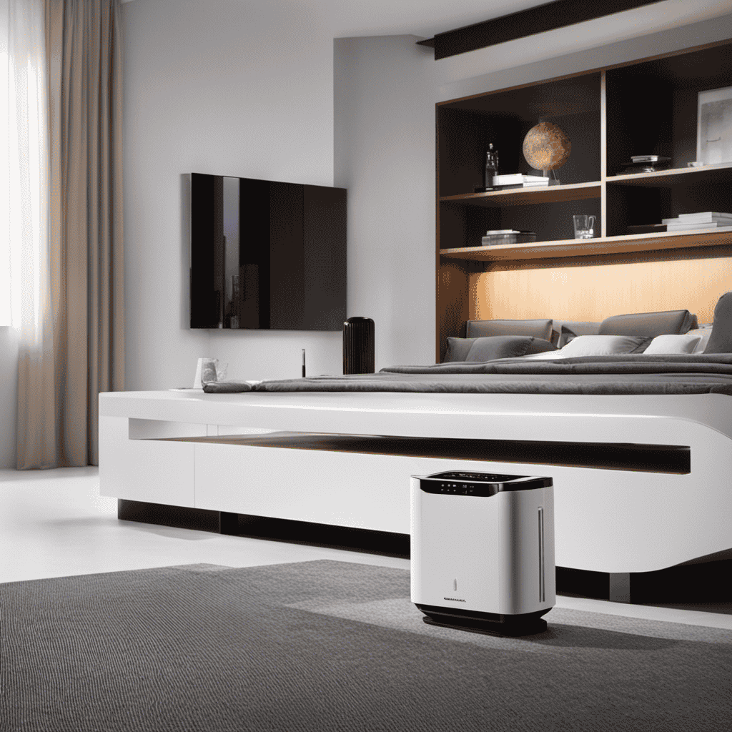 An image showcasing a range of air purifiers, each with distinct features and designs