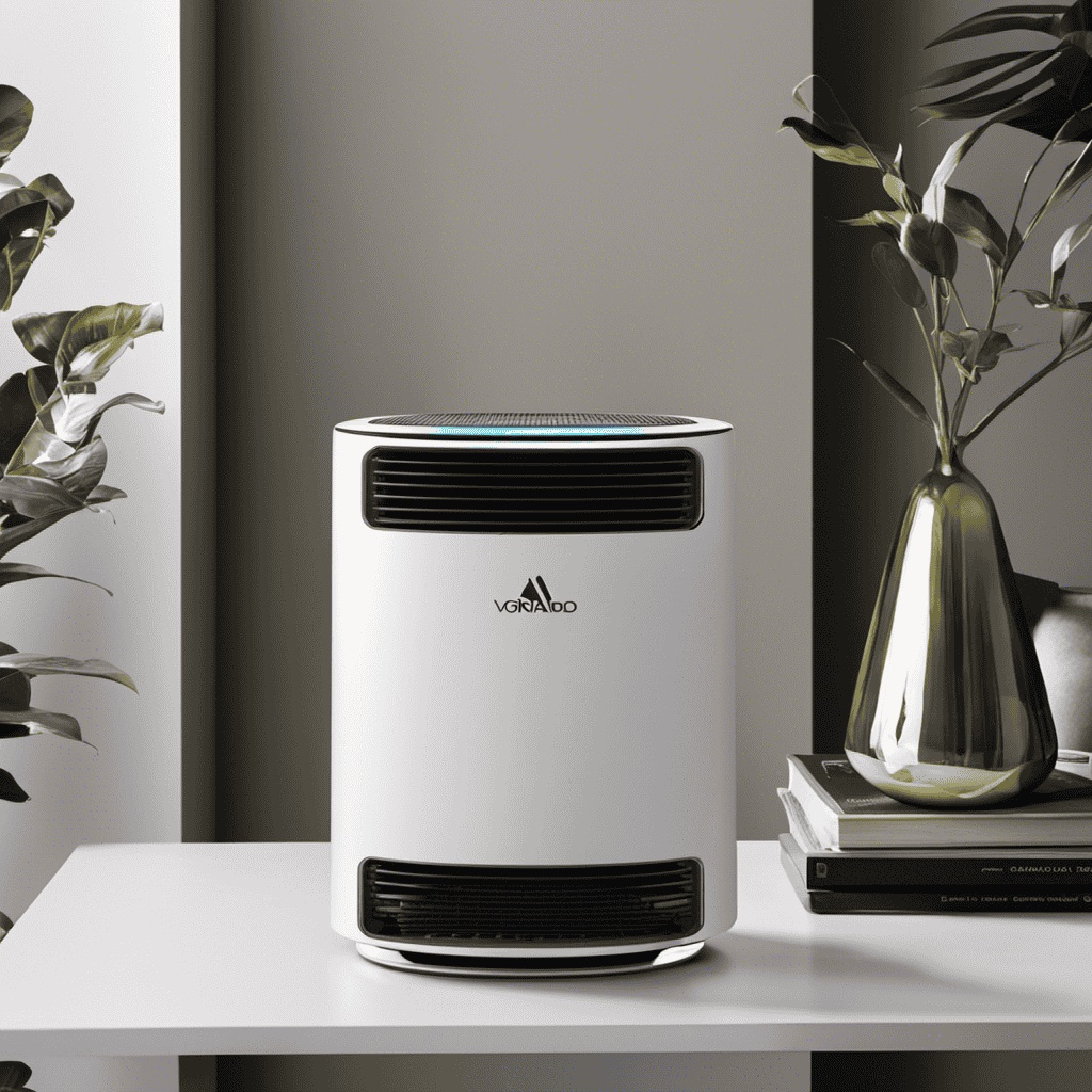 An image showcasing a sleek, modern online marketplace interface, with the Vornado Replacement Aqs500 Air Purifier filters prominently displayed