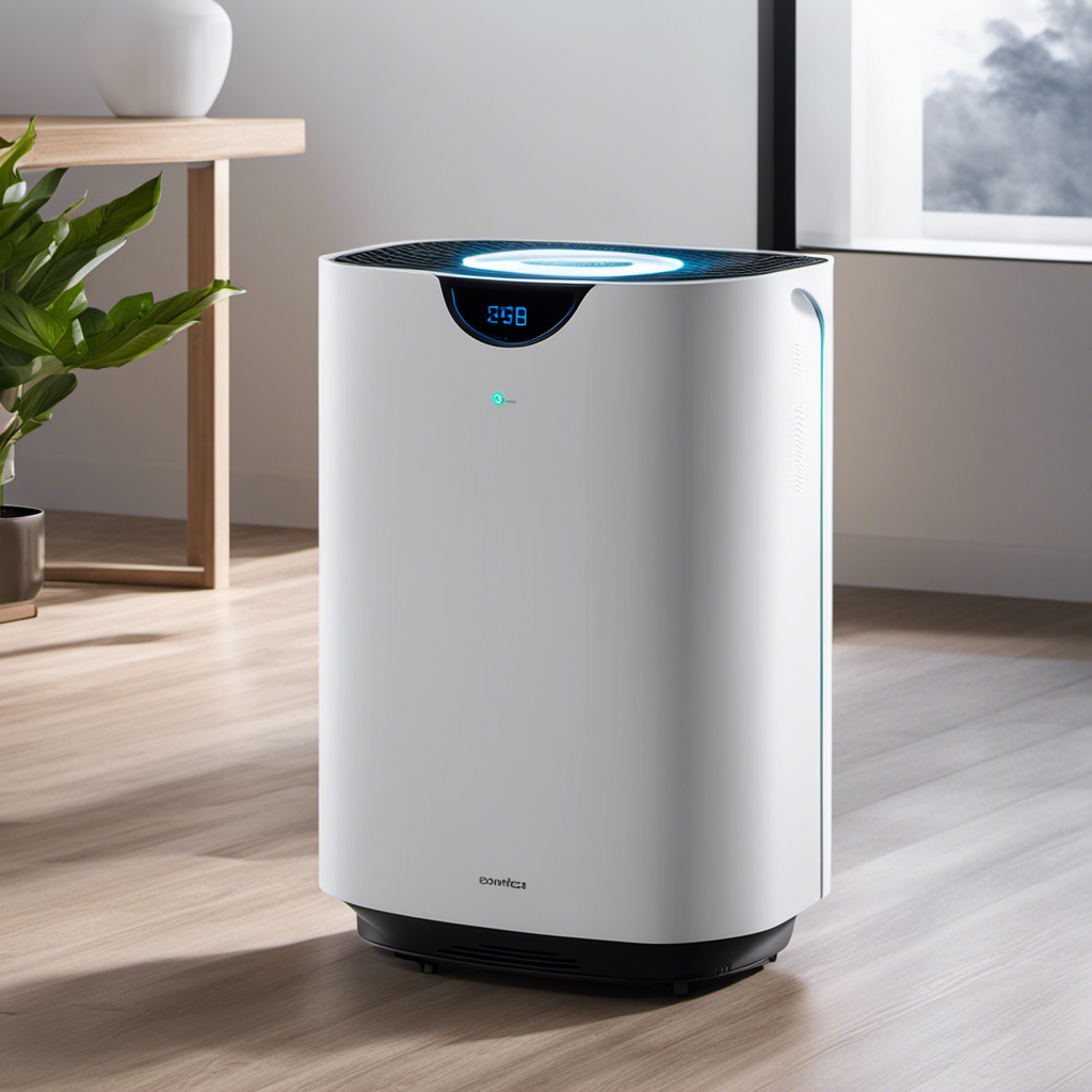 An image showcasing a diverse array of air purifiers designed specifically to combat bacteria and viruses