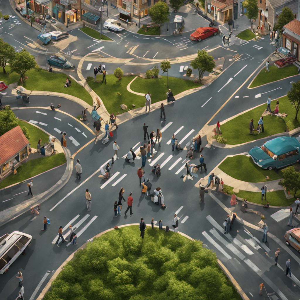 An image that depicts a person standing at a crossroad, surrounded by friends and family on one side, while a professional therapist or counselor waits on the other side, symbolizing the importance of recognizing when outside help is needed