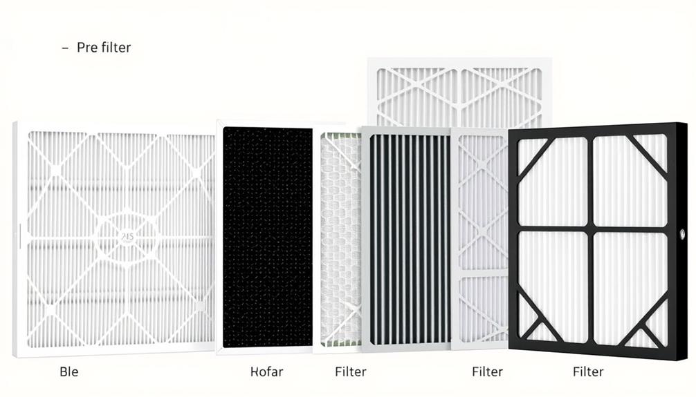 air purifier filter types