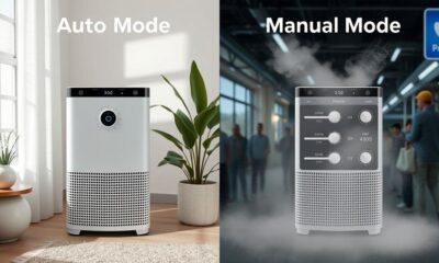 auto vs manual air purifier