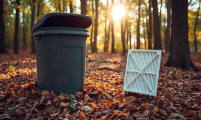 sustainable air filter disposal