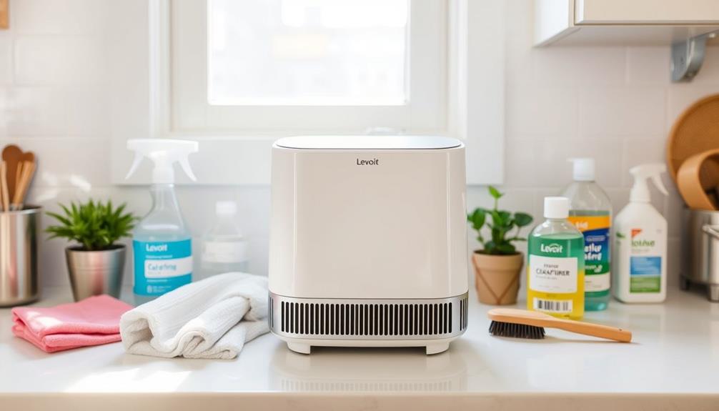 thorough levoit air purifier cleaning