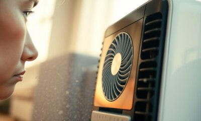 troubleshoot air purifier fan