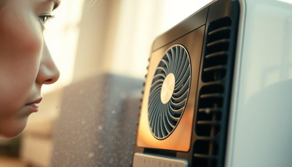 troubleshoot air purifier fan