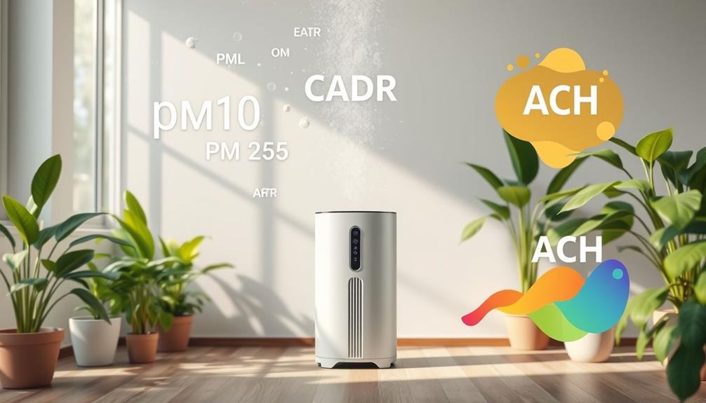 understanding air purifier metrics