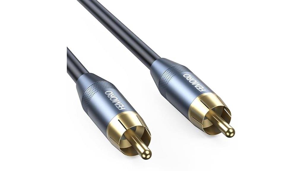 10 ft rca subwoofer cable