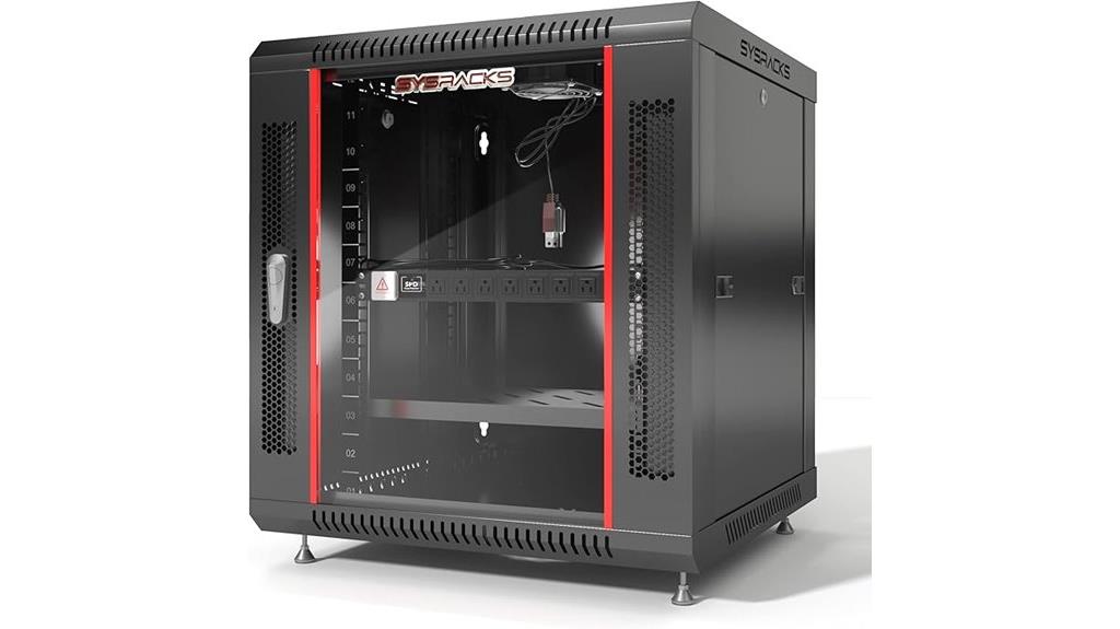 12u wall mount cabinet