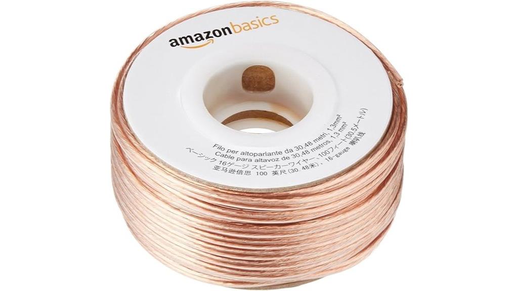 16 gauge bronze speaker cable
