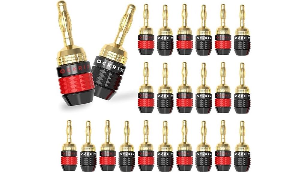 24 pack banana plugs