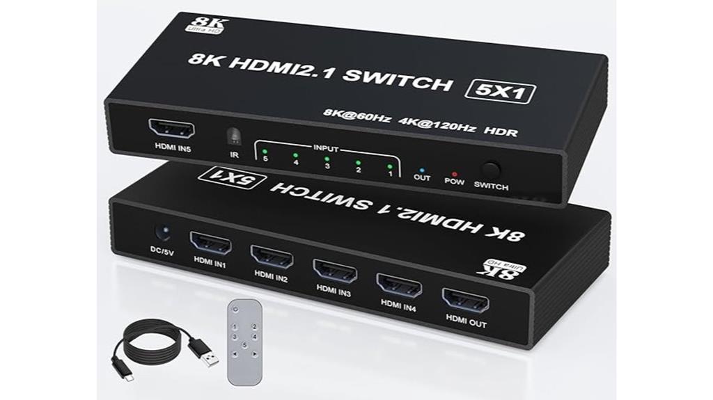 4k 120hz hdmi splitter