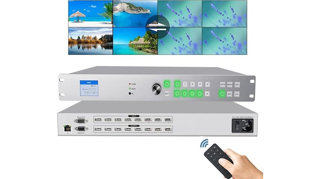 4k hdmi matrix switch