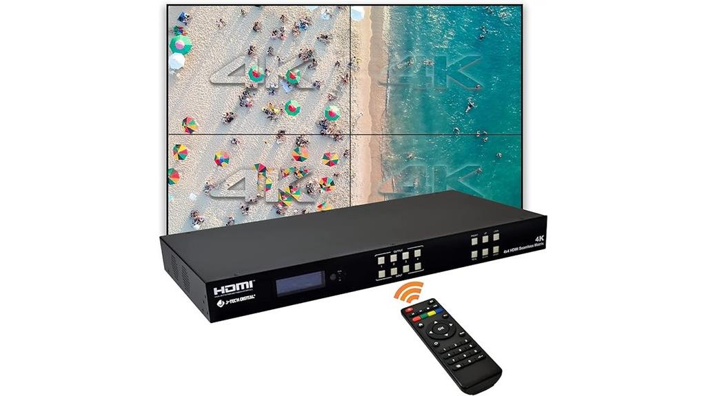 4k video wall controller