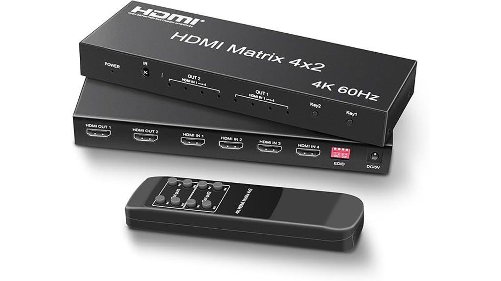 4x2 hdmi 4k switch