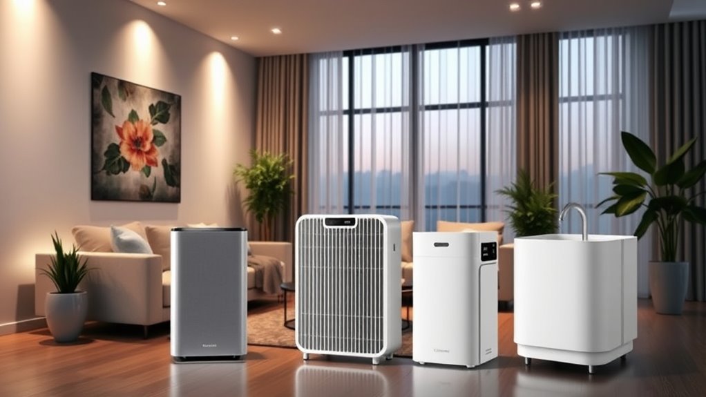 air purifier types and features