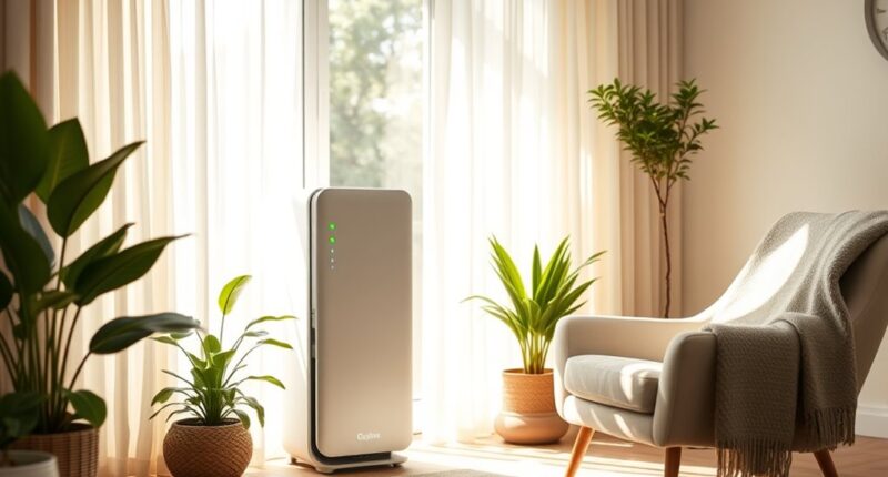 air purifiers eases sensitivity