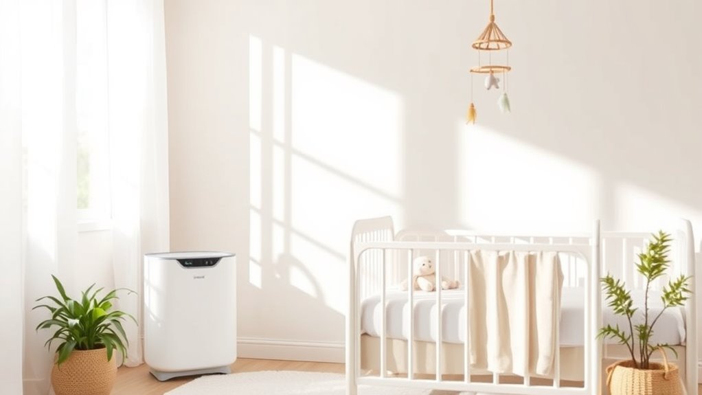 baby safe air purifier features