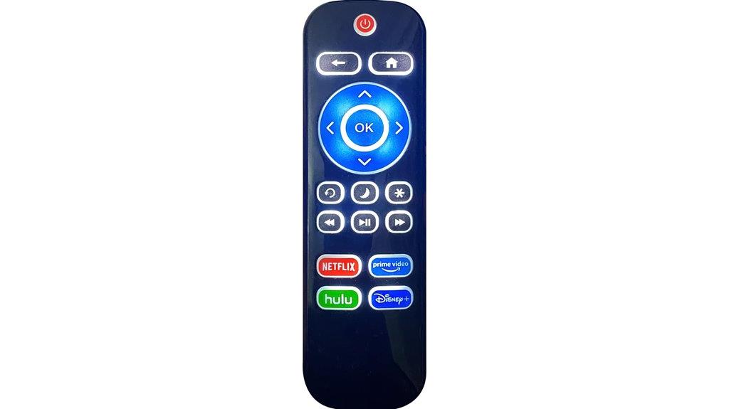 backlit roku tv remote