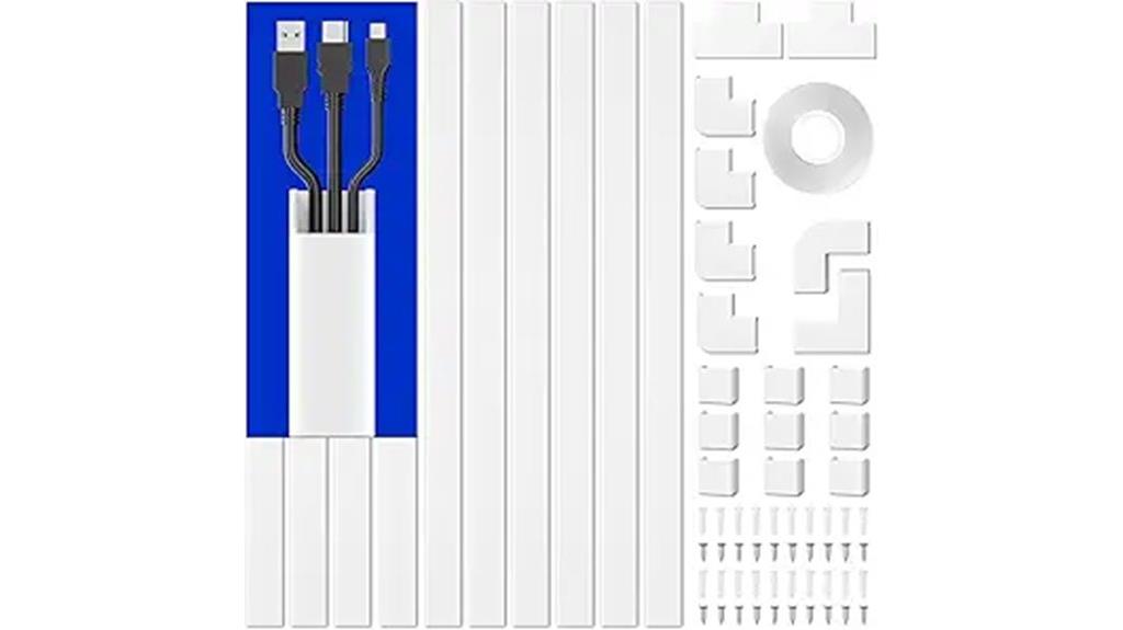 cable concealment wall kit