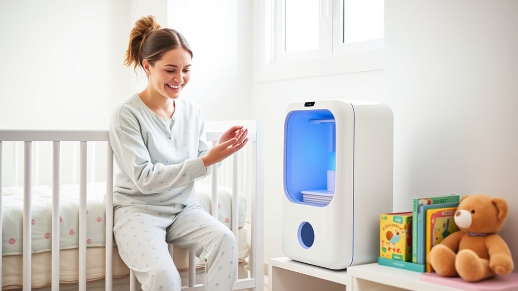 child safe air purifier precautions