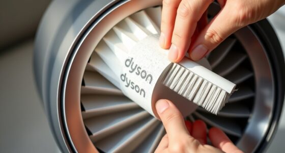 clean dyson air purifier