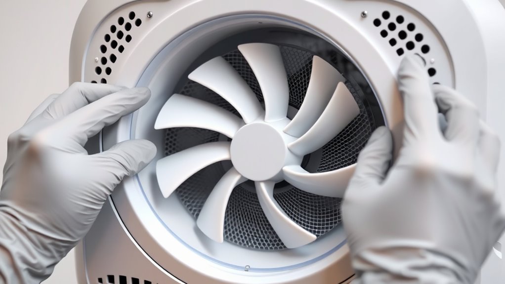 clean interior components regularly