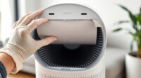 clean levoit air purifier